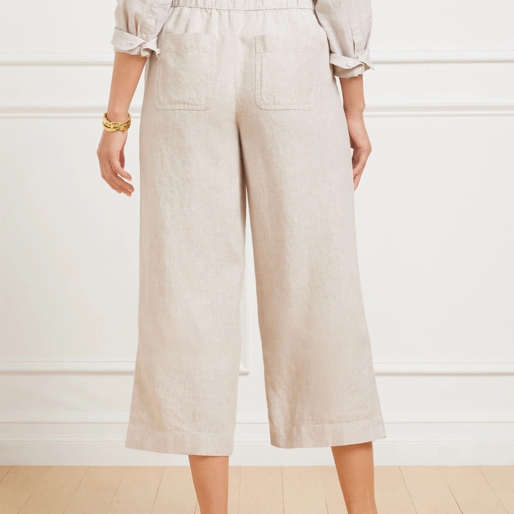 Talbots Natural Linen Pants - Picture 7 of 7